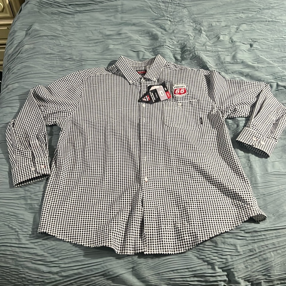 BULWARK FR long sleeve dress shirt